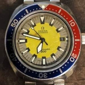 Vintage 1970s Omega Seamaster 200m